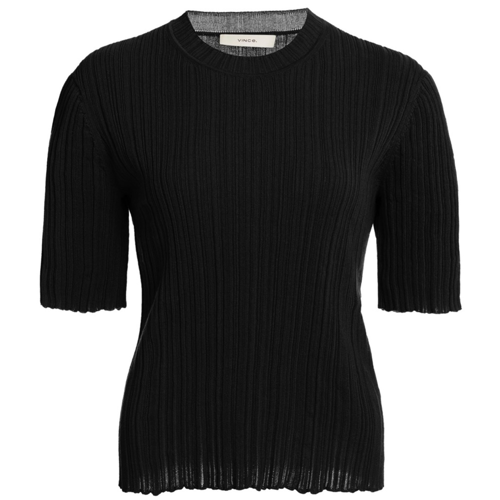 Vince Crinkled Cotton T-shirt